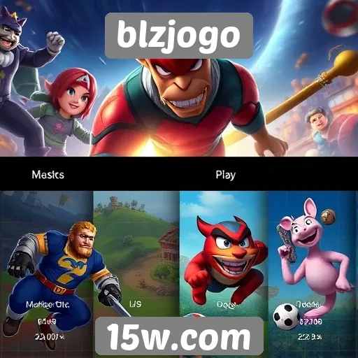 Comparação de jogos populares disponíveis no blzjogo